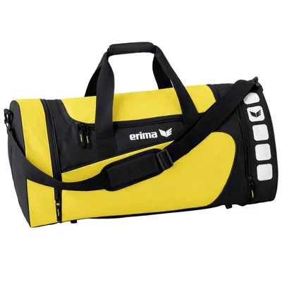 Produktbild von erima Club 5 Line Sporttasche gelb/schwarz M