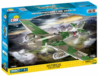 Produktbild von COBI Messerschmitt Me262 A-1a, Bausatz, 390 Stück(e)