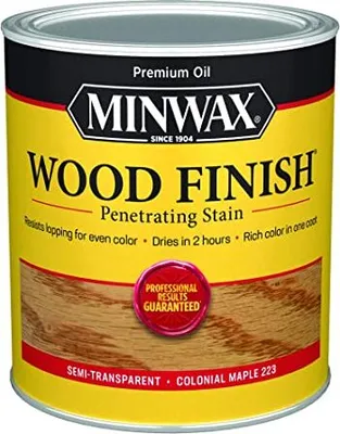 Produktbild von Ölbeize für Holz MINWAX Wood Finish 946 ml COLONIAL MAPLE – innen, schnelltrocknend 946ml COLONIAL MAPLE