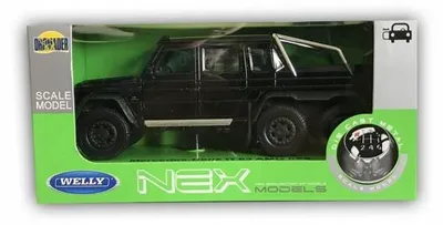 Produktbild von Welly Mercedes-Benz G63 AMG Metallmodell Auto 1:32 schwarz