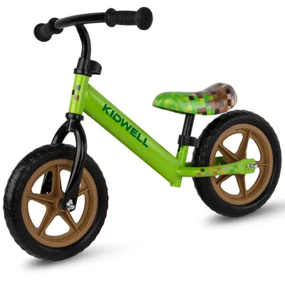 Obrázok produktu pre Odrážadlo Kidwell REBEL – 28 cm EVA kolesá, nastaviteľné sedlo/riadidlá, pre 80–120 cm