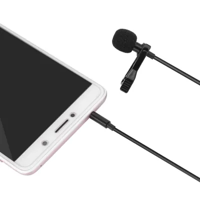 Image de Microphone à condensateur omnidirectionnel, Microphone à condensateur, Microphone à condensateur pour iPhone, Microphone à condensateur pour iPhone Samsung, Microphone Lapel