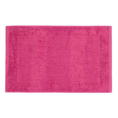 Immagine prodotto di HOMESCAPES Tappetino da bagno Imperial 100% cotone, lampone