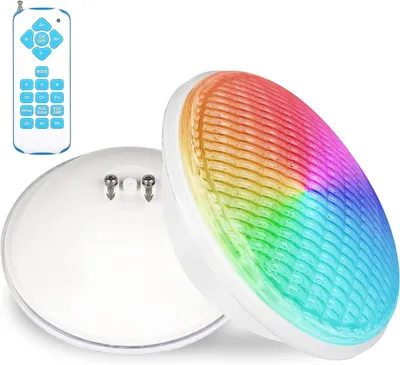 LED-PAR56-Poolleuchte 36 W RGB, 12 V, IP68, mit Fernbedienung