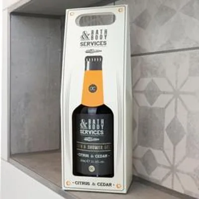 Produktbild von accentra Männer Duschgel Bierflasche Bier Geschenk für Herren