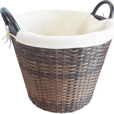 Produktbild von HABAU Feuerholzkorb, 48 cm, braun, aus Polyethylen