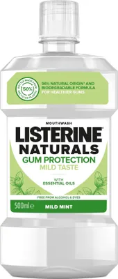 Produktbild von Listerine Naturals Zahnfleischschutz Mundspülung, 500ml