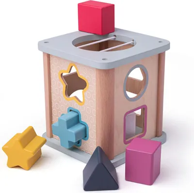 Produktbild von BigJigs Holz Formenbox100% pädagogisches Spielzeug