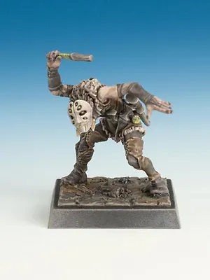 Produktbild von Tabletop-Miniatur Fith' Aarch aus Metall, 28 mm, mit Charakterkarten, zum Zusammenbauen