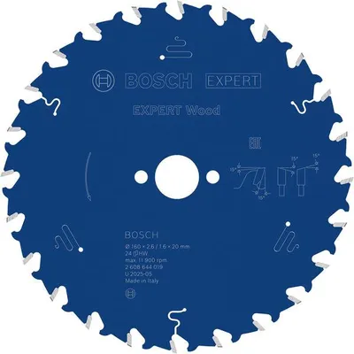 Produktbild von EXPERT Wood Kreissägeblatt, 160x2,6/1,6x20 mm, Z24