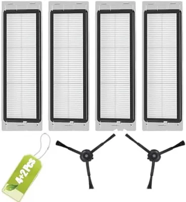 Produktbild von PromoHome® 4 HEPA-Filter Kompatibel mit Xiaomi Roborock S6 S5 MAX S6 Pure S6 MaxV S60 S65 S5 S50 S55 E25 E35