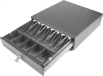 Obrázek produktu pro Mustek LB-330A, Ruční a automatická zásuvka na peníze, Nerezová ocel, Černá, 330 mm, 335 mm, 105 mm