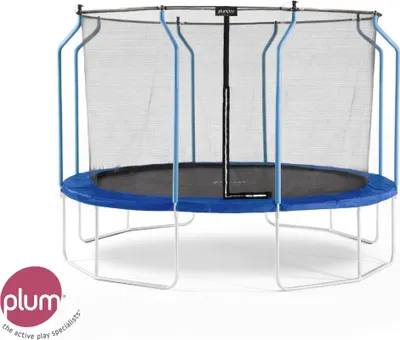 Immagine prodotto di Trampolino Plum Wave Springsafe con rete di sicurezza - 366 cm - Con nebbia