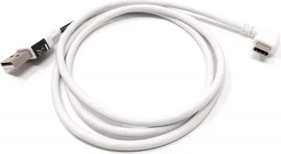 Produktbild von System-S USB 3.1 Typ C 90° Gewinkelt zu USB 2.0 A Kabel 200 cm