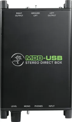 Produktbild von Mackie DI-Box MDB-USB Aktive Direct Box mit Interface-Funktion