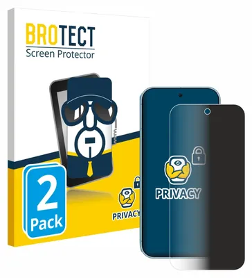 A product image showing the packaging and the screen protectors for a Google Pixel 9 Pro.