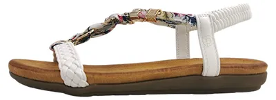 Produktbild von 2 Go Fashion Ubah Damenschuhe Sandalette Weiß Freizeit