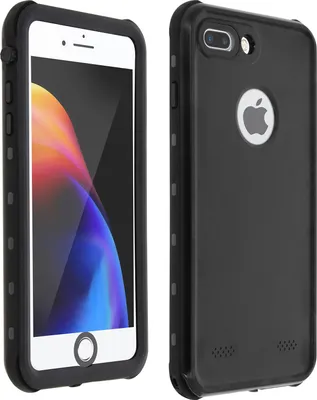 Image de Redpepper Housse étanche pour Apple iPhone 7 Plus / 8 Plus - Noir