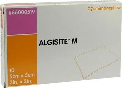 Produktbild von ALGISITE M Calciumalginat Wundaufl.5x5 cm ster.