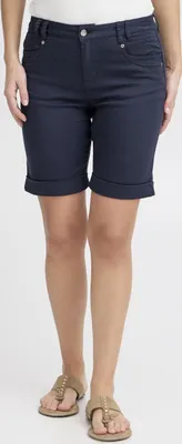 Produktbild von Pulz Jeans PZROSITA Damen Shorts Jeans-Shorts kurze Hose Baumwollmischung