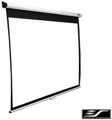 Image de Elite Screens Manual Series M99NWS1 Diagonal 99", 1:1, Largeur d'écran visible (L) 178 cm, Blanc