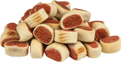 Produktbild von 1kg Schecker Schlemmer Rollies mit Lachsfüllung - fetten und krümeln nicht