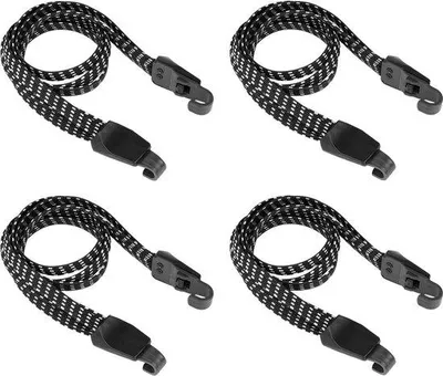 Image de Sangle élastique pour porte-bagages de vélo, en 4 parties
