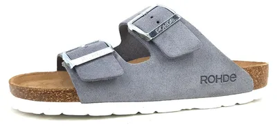 Produktbild von Rohde Damen Pantolette, grau(basalt (86)), Gr. 36