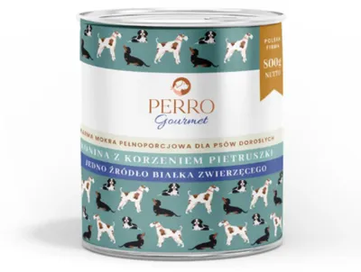 Obrázok produktu pre PERRO Gourmet mokré krmivo pre psov s konským mäsom a petržlenom 6 x 800 g