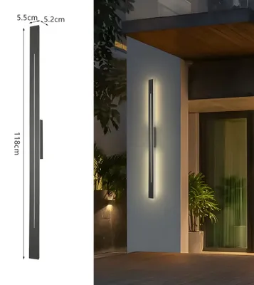 Zdjęcie produktu dla Zewnętrzne oświetlenie LED Immax LARGO, naścienne, 4000 K