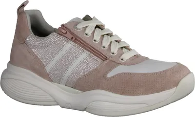 Produktbild von Xsensible SWX3 Lady Damen Sneaker, Abrollschuh, Schnürer, Leder, Light Pink - Damenschuhe Bequeme Schnürschuhe, Mehrfarbig, leder