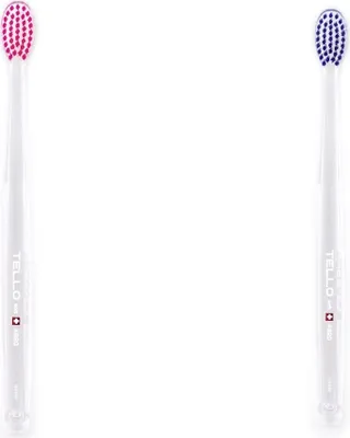 Produktbild von 2x TELLO Brush Soft 4920 -Zahnbürste