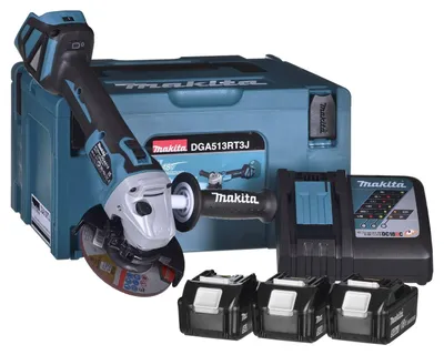 Produktbild von Makita DGA513RT3J Akku-Winkelschleifer