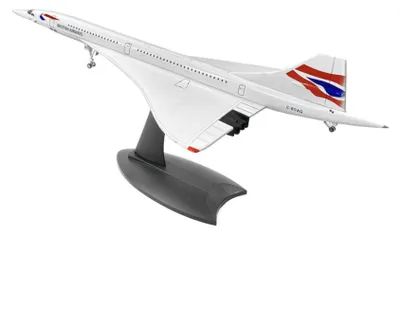 Immagine prodotto di Modello in scala 1/200 dell'aereo Concorde, ideale per collezionisti