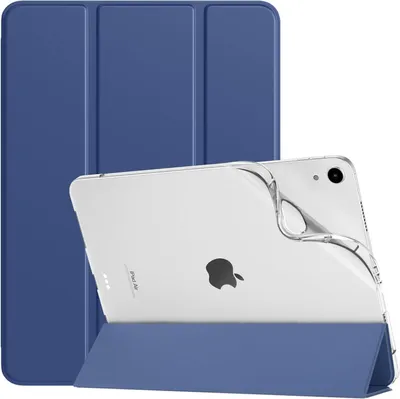 Produktbild von TiMOVO iPad Air 11 Zoll Hülle - Marineblau, TPU Rückseite, Auto Schlaf/Aufwach, Standfunktion