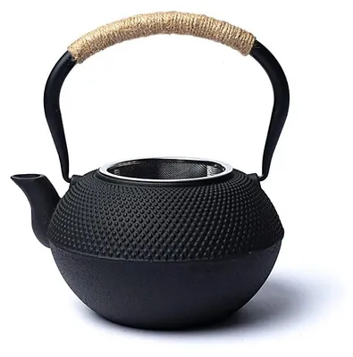 Obrázek produktu pro Tetsubin litinová konvice 12 litrů černá (nepotahovaná) - 1200 ml; ± 1700 g
