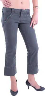 Produktbild von Diesel Damen 7/8 Hose Capri Jeans Petinys Grau