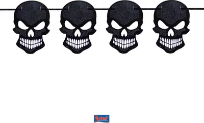 Produktbild von Totenkopf Wimpelkette