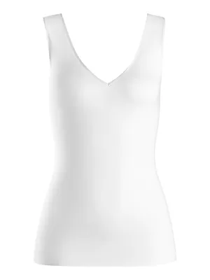 Zdjęcie produktu dla Hanro Bawełna Seamless, Biustonosz tank top, Dorosły, Damski, Biały, XL, Bawełna