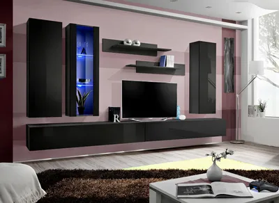 Obrázek produktu pro TV stojan moderní nástěnná police design obývacího pokoje nábytek nástěnná skříňka nábytek