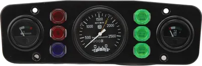 Productafbeelding van 3-in-1 auto-instrumentenpaneel: watertemperatuurmeter, snelheidsmeter en oliepeilindicator voor tractor en andere voertuigen, 12V
