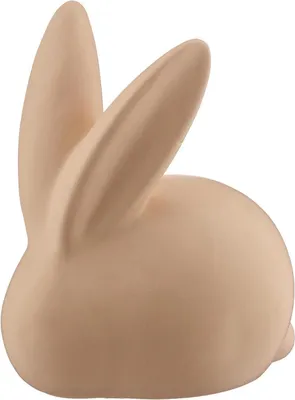 Produktbild von Deko-Hase - 13 x 13 cm - Beige - Keramik - matt