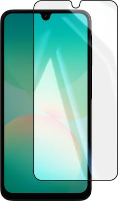 Produktbild von Akashi, Gehärtetes Glas Galaxy A26 9H Kratzfest Vollabdeckung, Schwarz