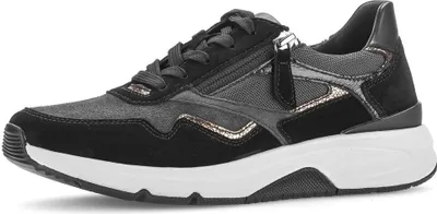 Produktbild von Gabor GABOR Rollingsoft Sneaker Schwarz | Grau Schwarz 39