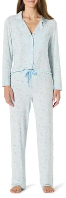 Zdjęcie produktu dla A. Komplet piżamy damski Essentials x Sofia Grainge, jasnoniebieski, rozmiar M