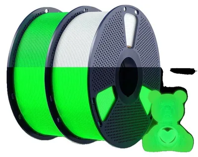 Obrázek produktu pro Filament pro 3D tiskárny, svítí ve tmě, vysoká odolnost proti nárazům, GN WTG