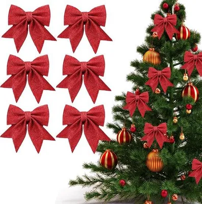 Image de Rubans de Noël pour la décoration - Rubans décoratifs pour les cadeaux, les fêtes et la décoration de Noël