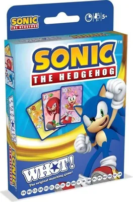 Obrázok produktu pre Whot! Sonic the Hedgehog Kartenspiel, rodinná hra, Winning Moves