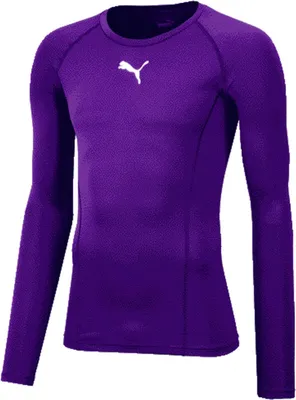 Zdjęcie produktu dla Puma Football Bodywear Liga Baselayer Koszulka z długim rękawem Męska koszulka funkcyjna fioletowy Gr L