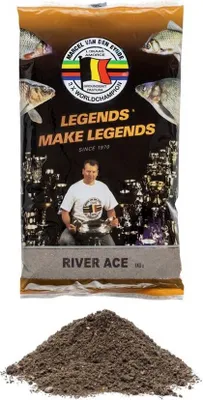 Produktbild von 1kg VAN DEN EYNDE RIVER ACE BLACK Futter Groundbait Wettkampf Angelfutter